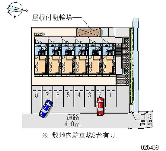 ★手数料０円★天理市三昧田町　月極駐車場（LP）